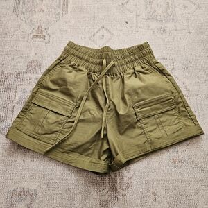 Fabletics Olive Green Cargo Shorts